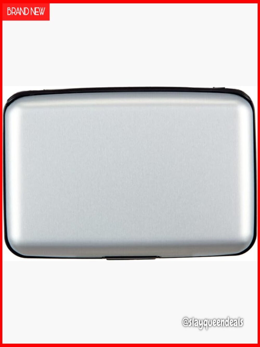 RFID Blocking Metal Card Holder Slim Aluminum Wallet Unisex